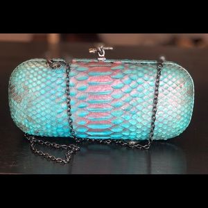 Genuine Snakeskin Evening Clutch/Handbag